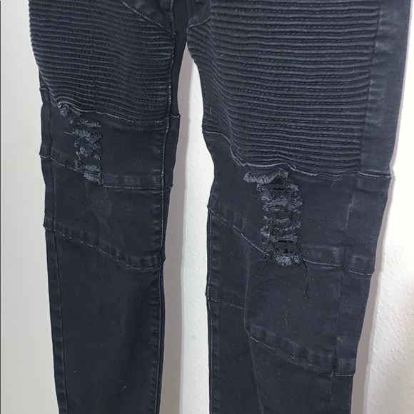 Men’s Biker Jeans Stretch/Slim fit - Picture 2 of 7